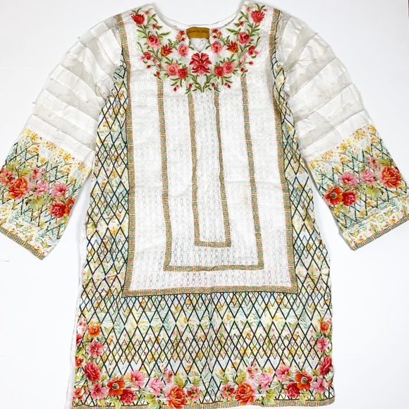 Threads & Motifs Tops - Authentic Pakistani Embroidered Tunic